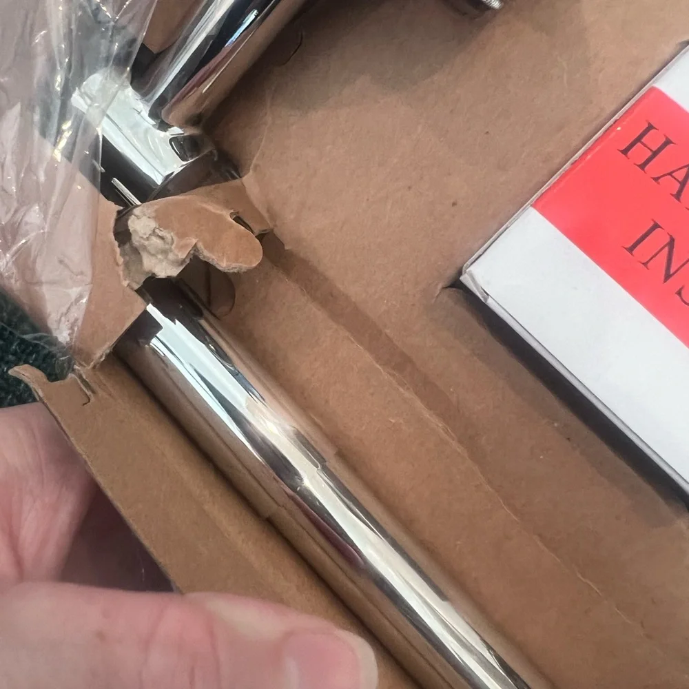 Restoration Hardware Chrome Towel Ring Set